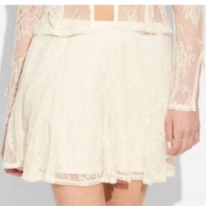 NWT wild fable  Cream Lace Skirt